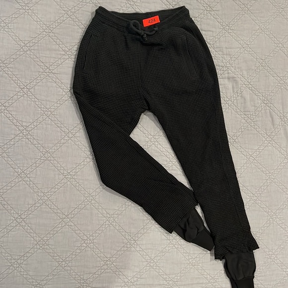 424 Double Layer Thermal SweatPants - Picture 2 of 4